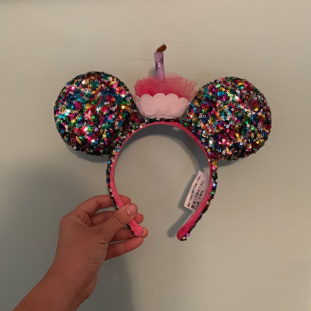 Cupcake Minnie Mouse ears